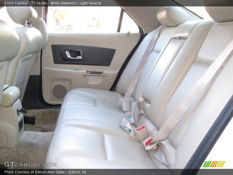 White Diamond / Light Neutral 2004 Cadillac CTS Sedan