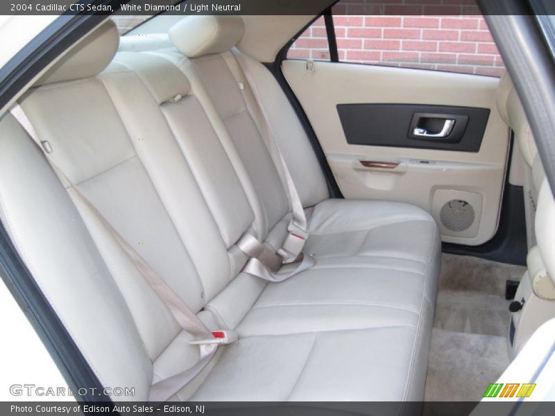 White Diamond / Light Neutral 2004 Cadillac CTS Sedan
