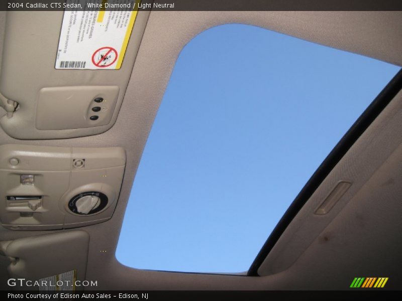 White Diamond / Light Neutral 2004 Cadillac CTS Sedan