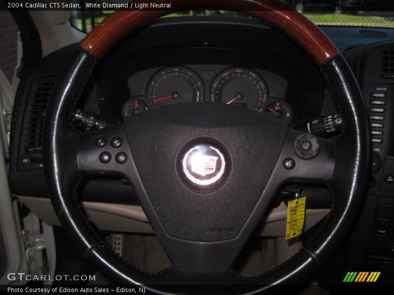 White Diamond / Light Neutral 2004 Cadillac CTS Sedan