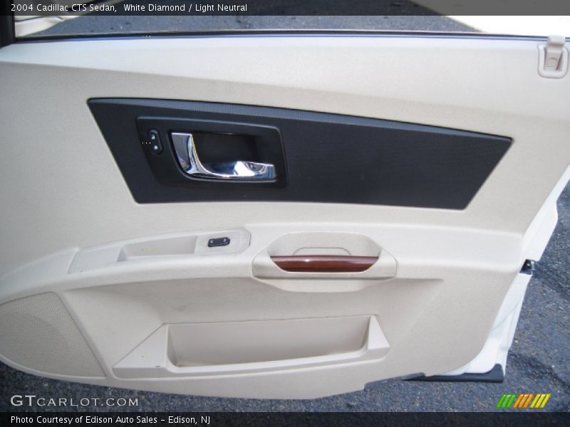 White Diamond / Light Neutral 2004 Cadillac CTS Sedan