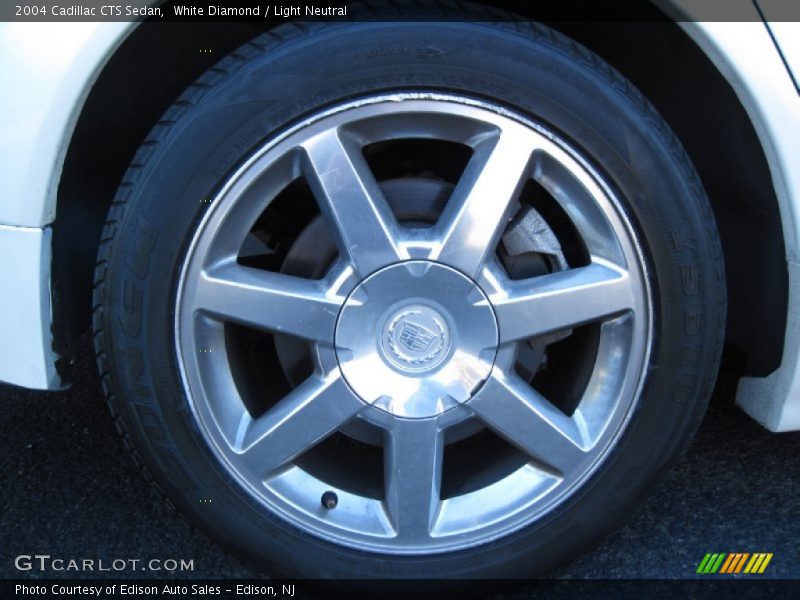 White Diamond / Light Neutral 2004 Cadillac CTS Sedan