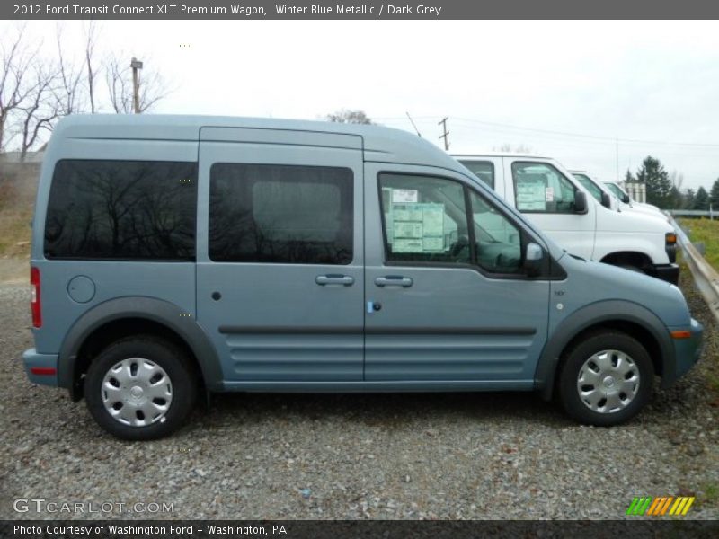  2012 Transit Connect XLT Premium Wagon Winter Blue Metallic
