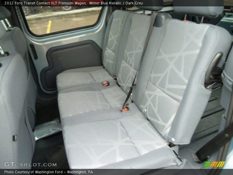  2012 Transit Connect XLT Premium Wagon Dark Grey Interior