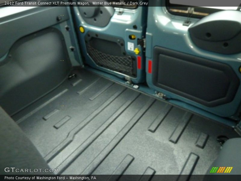 Winter Blue Metallic / Dark Grey 2012 Ford Transit Connect XLT Premium Wagon