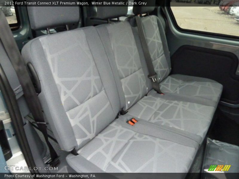  2012 Transit Connect XLT Premium Wagon Dark Grey Interior