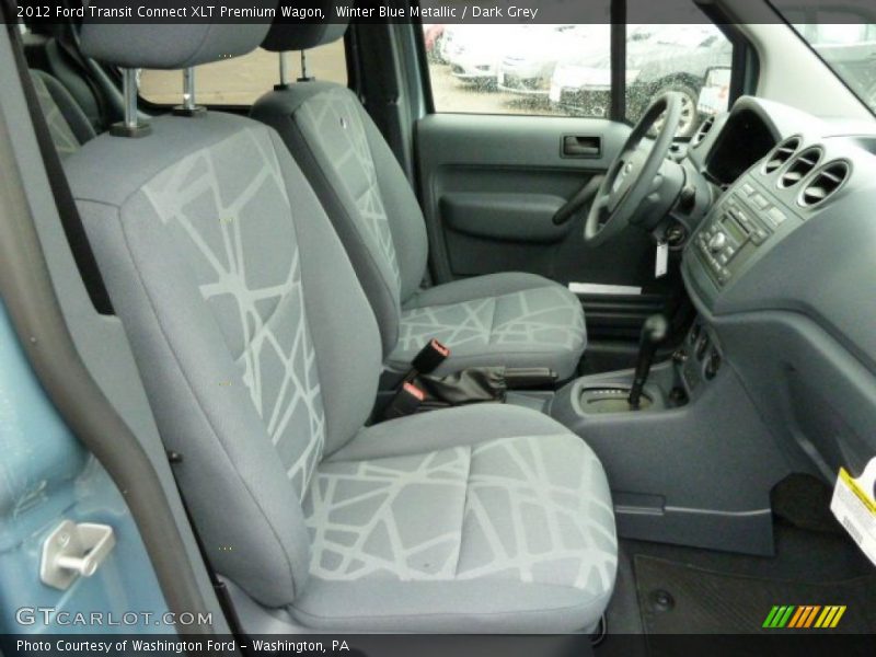 Winter Blue Metallic / Dark Grey 2012 Ford Transit Connect XLT Premium Wagon