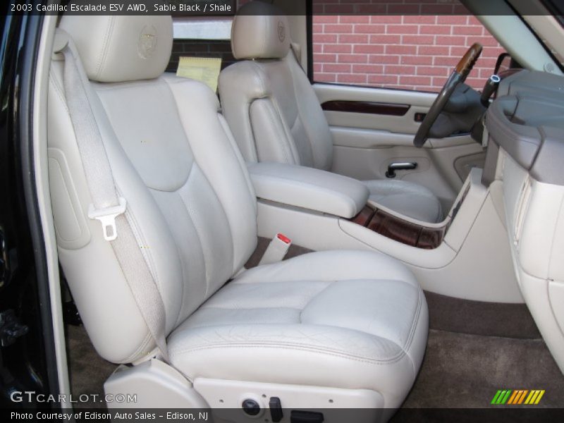  2003 Escalade ESV AWD Shale Interior