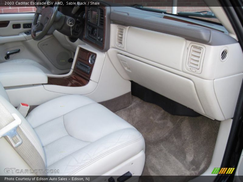 Sable Black / Shale 2003 Cadillac Escalade ESV AWD