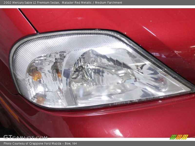 Matador Red Metallic / Medium Parchment 2002 Mercury Sable LS Premium Sedan