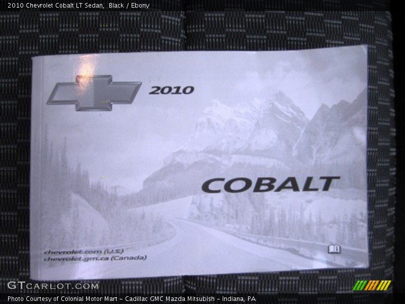 Black / Ebony 2010 Chevrolet Cobalt LT Sedan