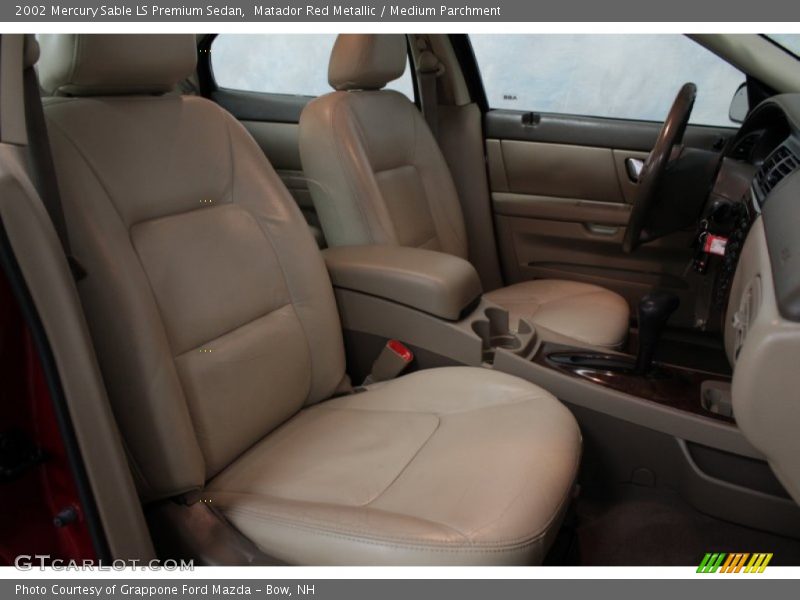 Matador Red Metallic / Medium Parchment 2002 Mercury Sable LS Premium Sedan