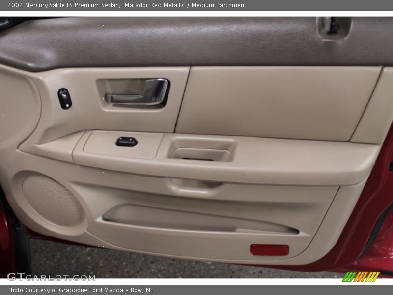 Matador Red Metallic / Medium Parchment 2002 Mercury Sable LS Premium Sedan
