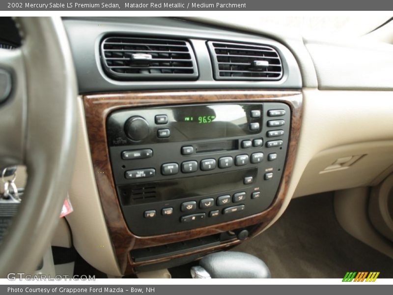 Matador Red Metallic / Medium Parchment 2002 Mercury Sable LS Premium Sedan