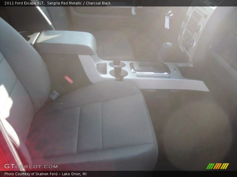 Sangria Red Metallic / Charcoal Black 2011 Ford Escape XLT