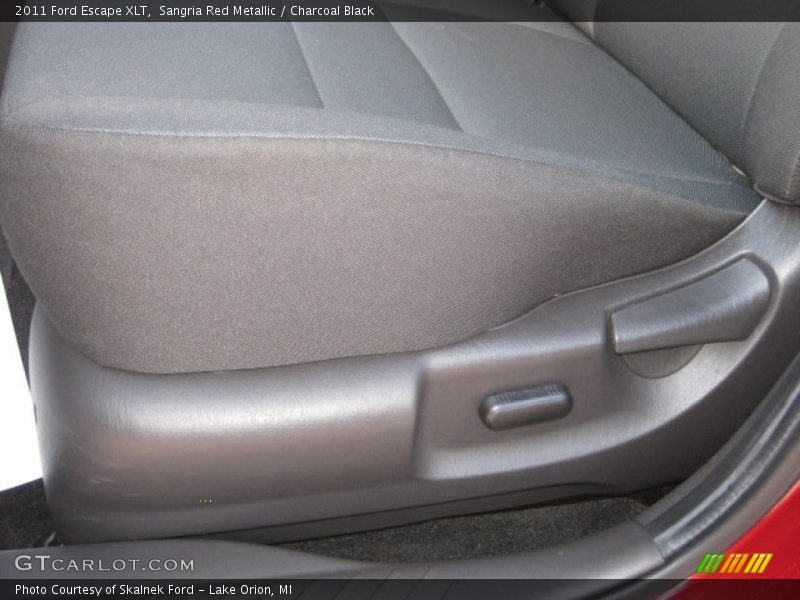 Sangria Red Metallic / Charcoal Black 2011 Ford Escape XLT