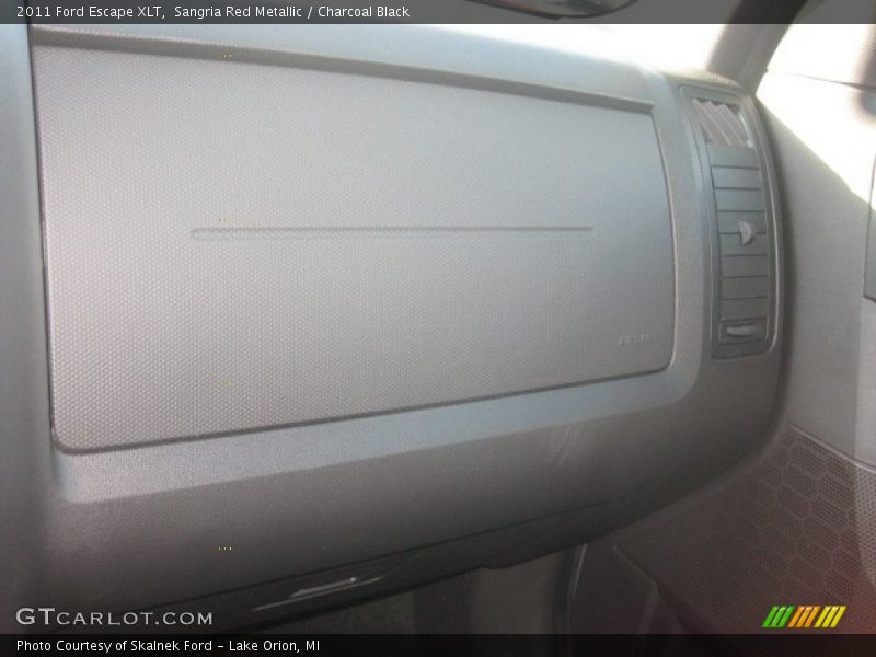 Sangria Red Metallic / Charcoal Black 2011 Ford Escape XLT