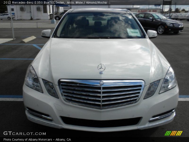 Arctic White / Almond/Mocha 2012 Mercedes-Benz E 350 BlueTEC Sedan