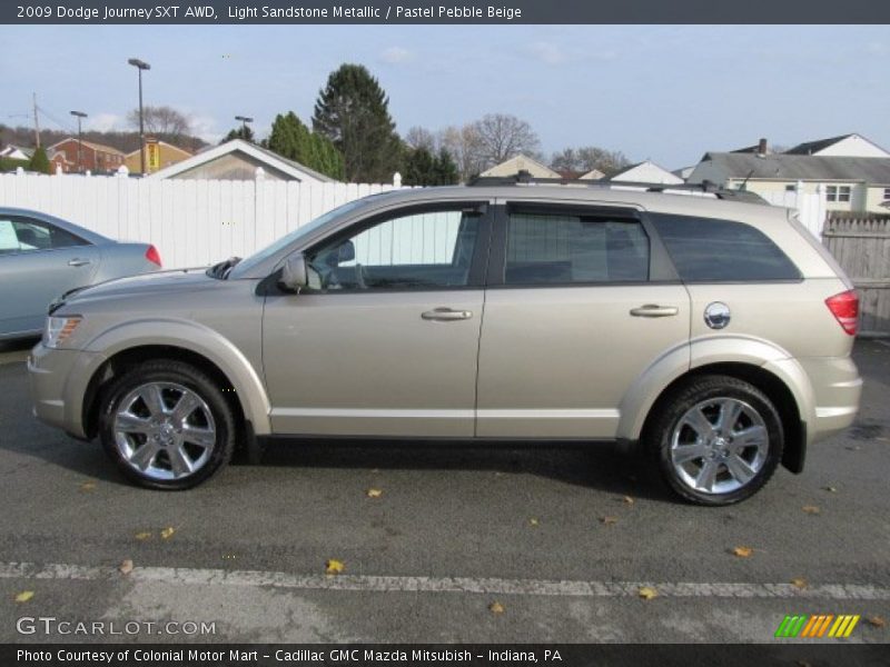 Light Sandstone Metallic / Pastel Pebble Beige 2009 Dodge Journey SXT AWD
