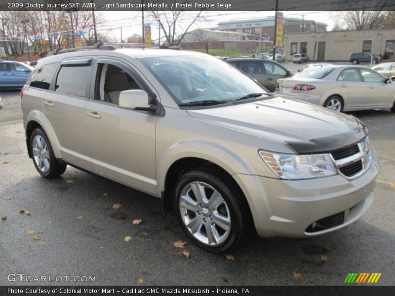 Light Sandstone Metallic / Pastel Pebble Beige 2009 Dodge Journey SXT AWD