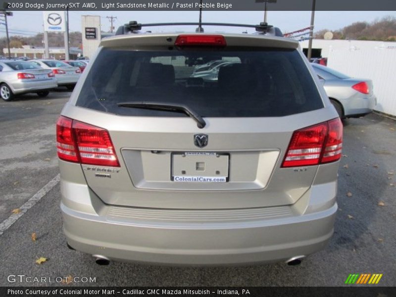 Light Sandstone Metallic / Pastel Pebble Beige 2009 Dodge Journey SXT AWD