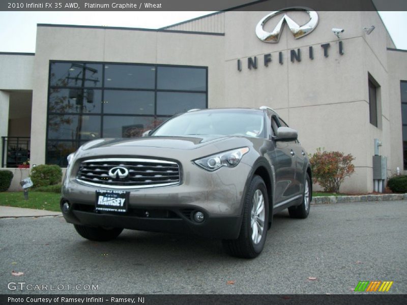 Platinum Graphite / Wheat 2010 Infiniti FX 35 AWD
