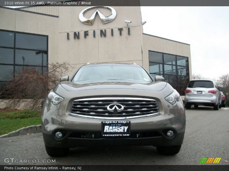 Platinum Graphite / Wheat 2010 Infiniti FX 35 AWD