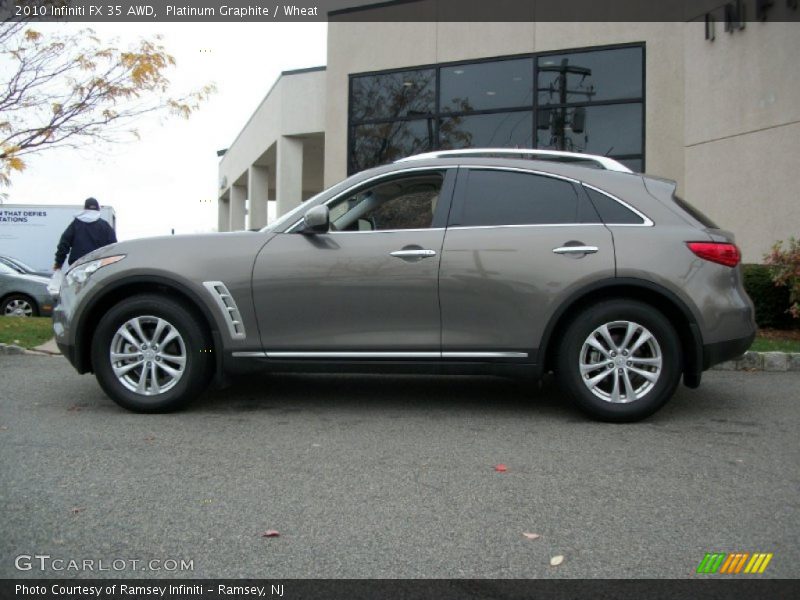 Platinum Graphite / Wheat 2010 Infiniti FX 35 AWD