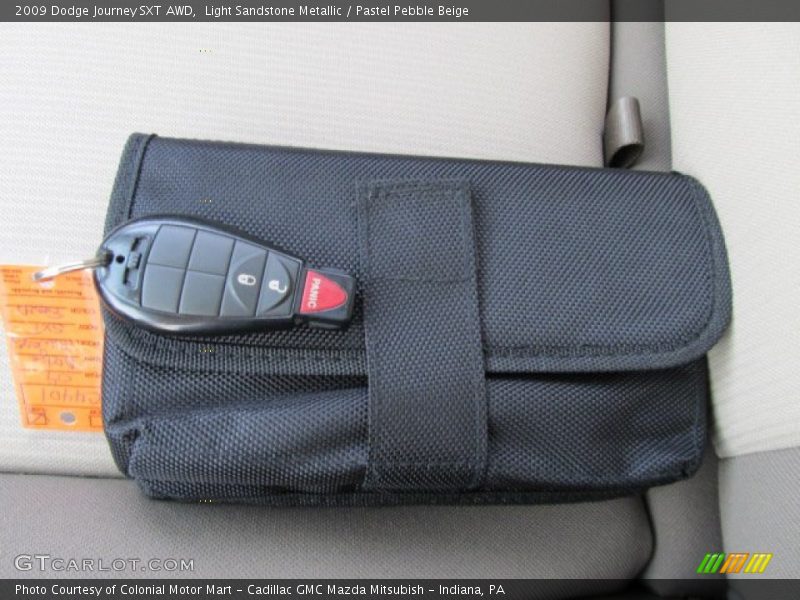 Light Sandstone Metallic / Pastel Pebble Beige 2009 Dodge Journey SXT AWD