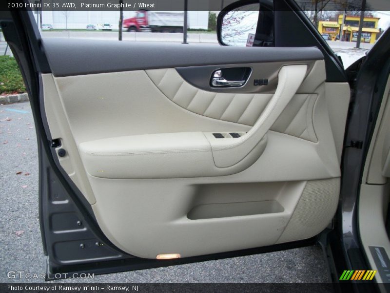 Platinum Graphite / Wheat 2010 Infiniti FX 35 AWD