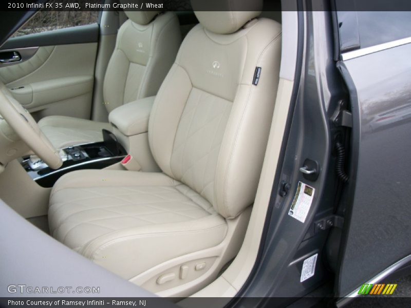Platinum Graphite / Wheat 2010 Infiniti FX 35 AWD