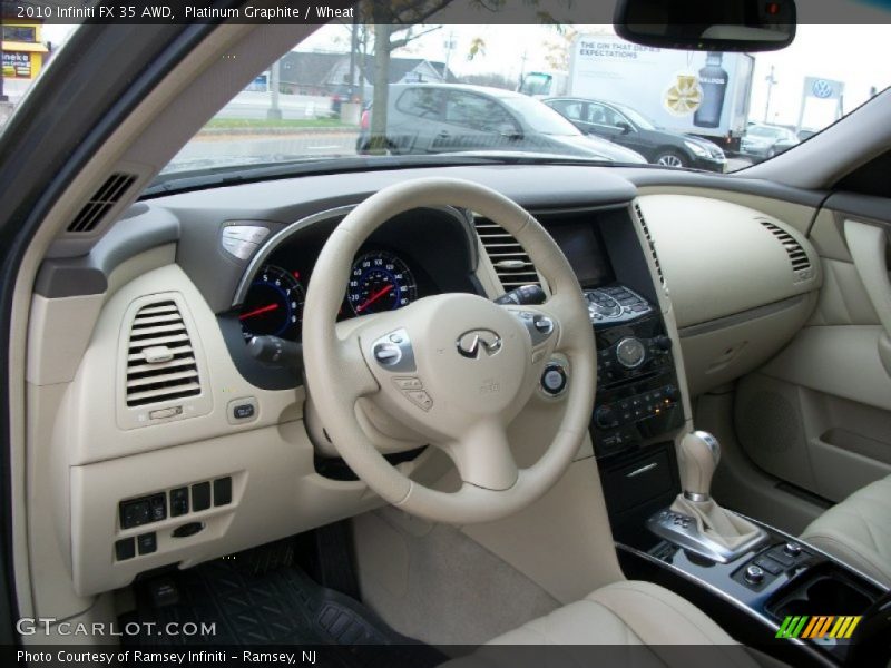 Platinum Graphite / Wheat 2010 Infiniti FX 35 AWD