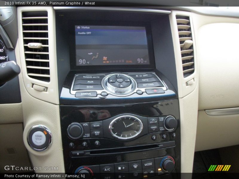 Platinum Graphite / Wheat 2010 Infiniti FX 35 AWD