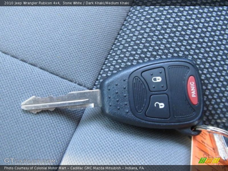 Keys of 2010 Wrangler Rubicon 4x4