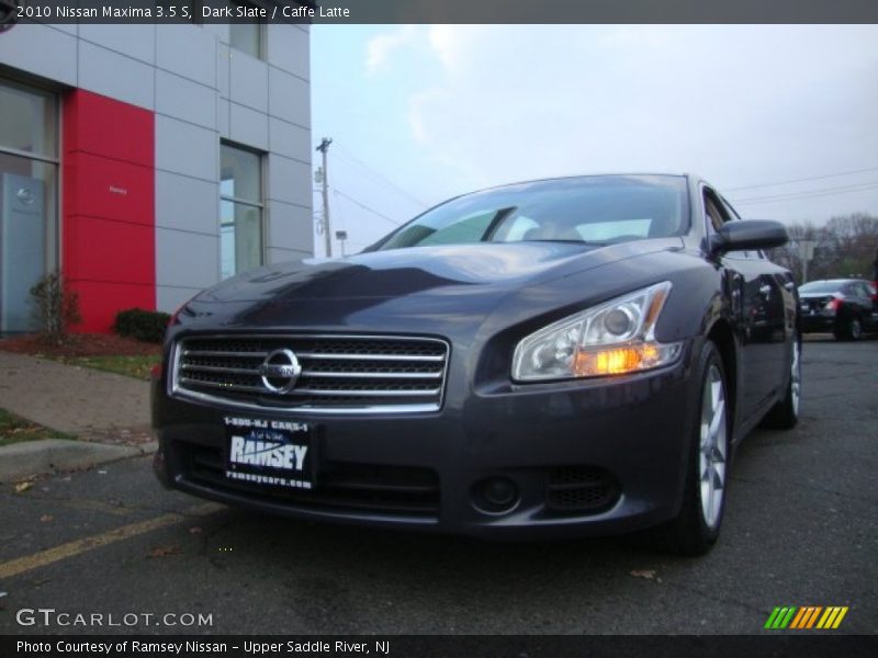Dark Slate / Caffe Latte 2010 Nissan Maxima 3.5 S