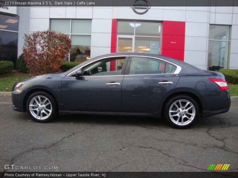 Dark Slate / Caffe Latte 2010 Nissan Maxima 3.5 S