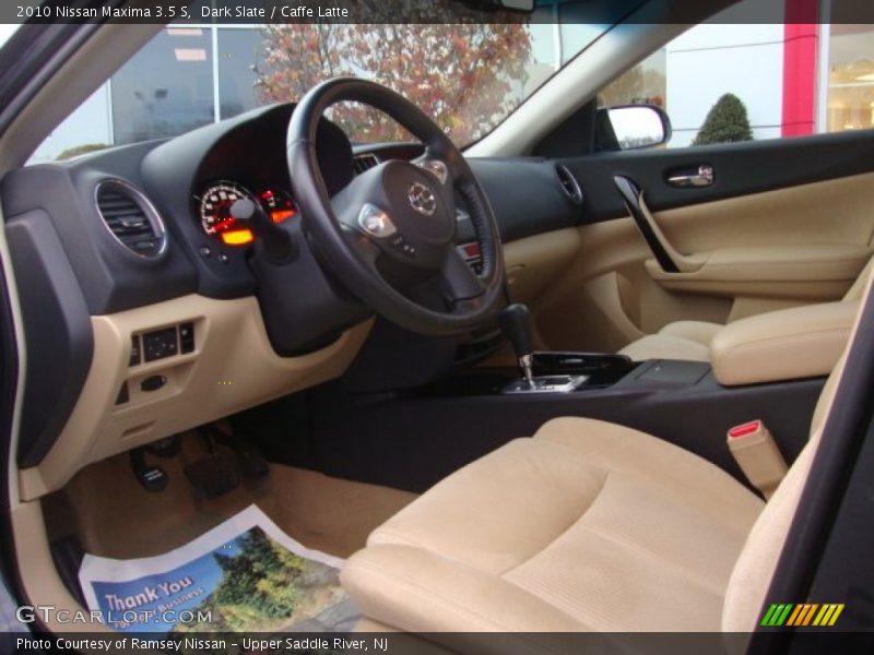 Dark Slate / Caffe Latte 2010 Nissan Maxima 3.5 S