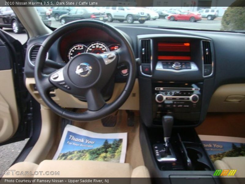 Dark Slate / Caffe Latte 2010 Nissan Maxima 3.5 S