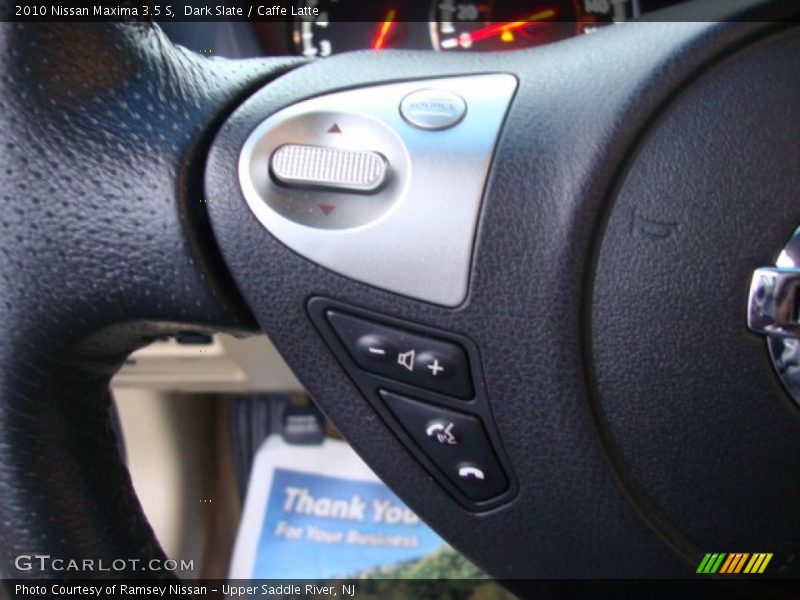 Dark Slate / Caffe Latte 2010 Nissan Maxima 3.5 S