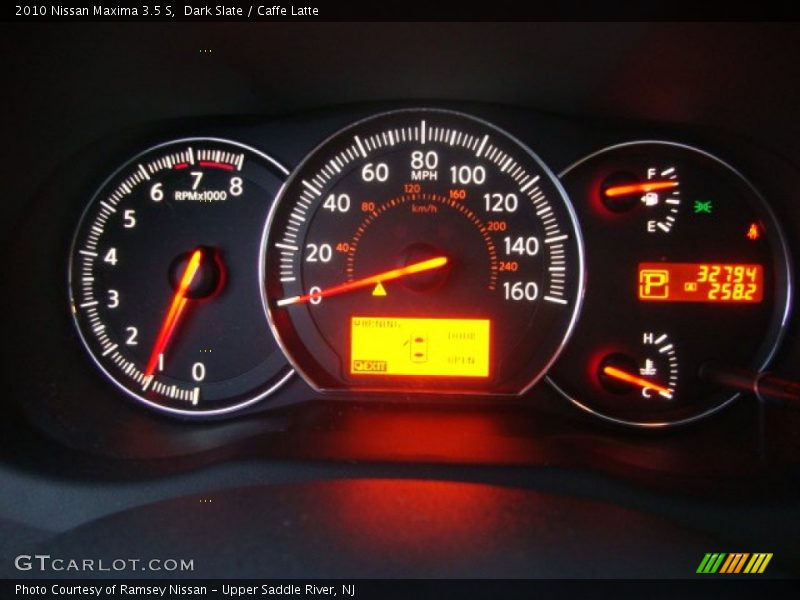 Dark Slate / Caffe Latte 2010 Nissan Maxima 3.5 S