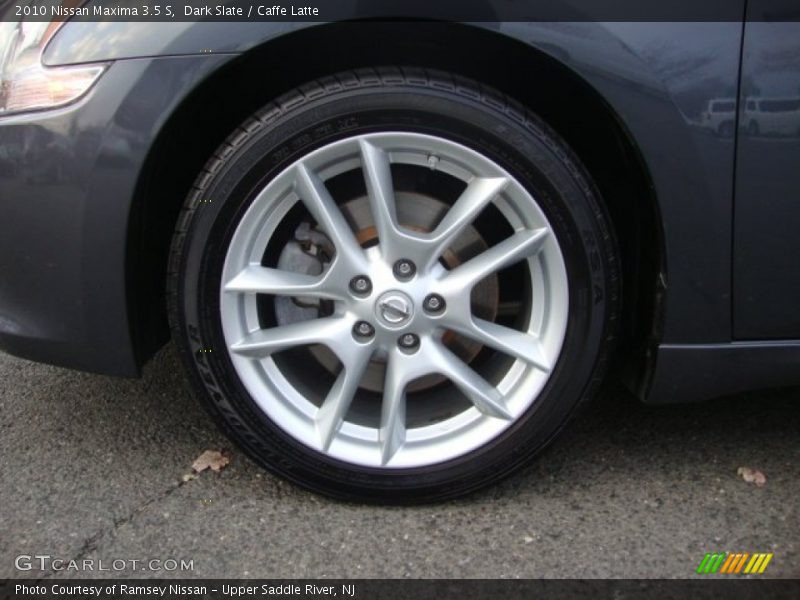 Dark Slate / Caffe Latte 2010 Nissan Maxima 3.5 S
