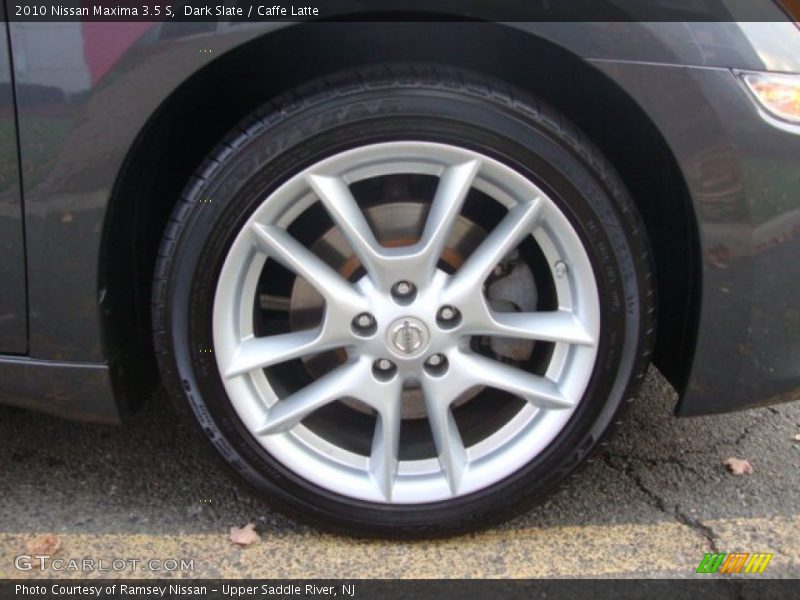 Dark Slate / Caffe Latte 2010 Nissan Maxima 3.5 S