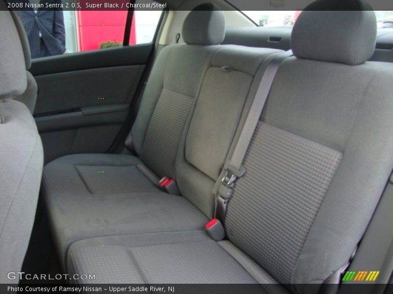 Super Black / Charcoal/Steel 2008 Nissan Sentra 2.0 S