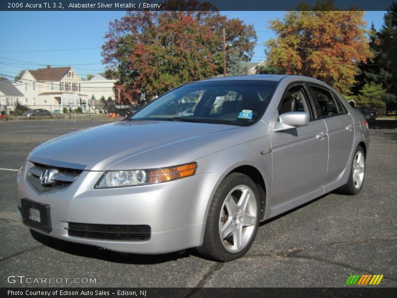 Alabaster Silver Metallic / Ebony 2006 Acura TL 3.2