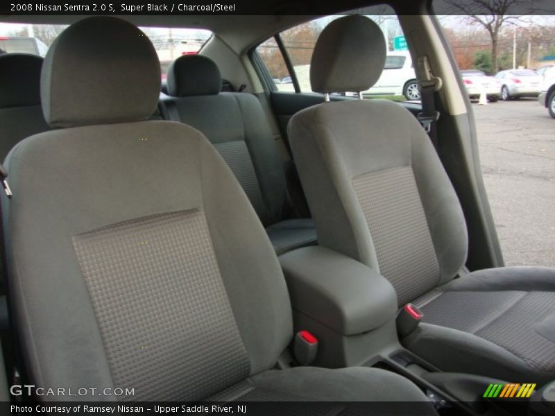 Super Black / Charcoal/Steel 2008 Nissan Sentra 2.0 S