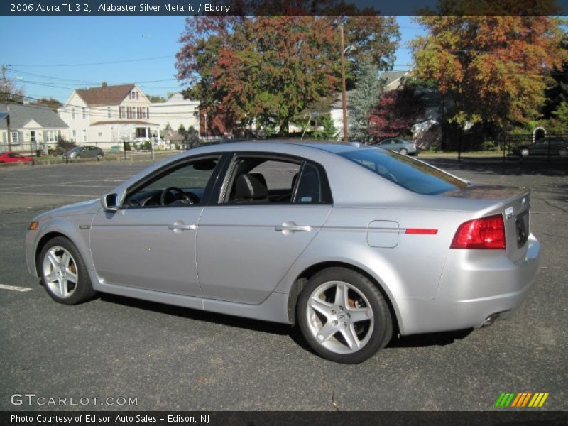 Alabaster Silver Metallic / Ebony 2006 Acura TL 3.2