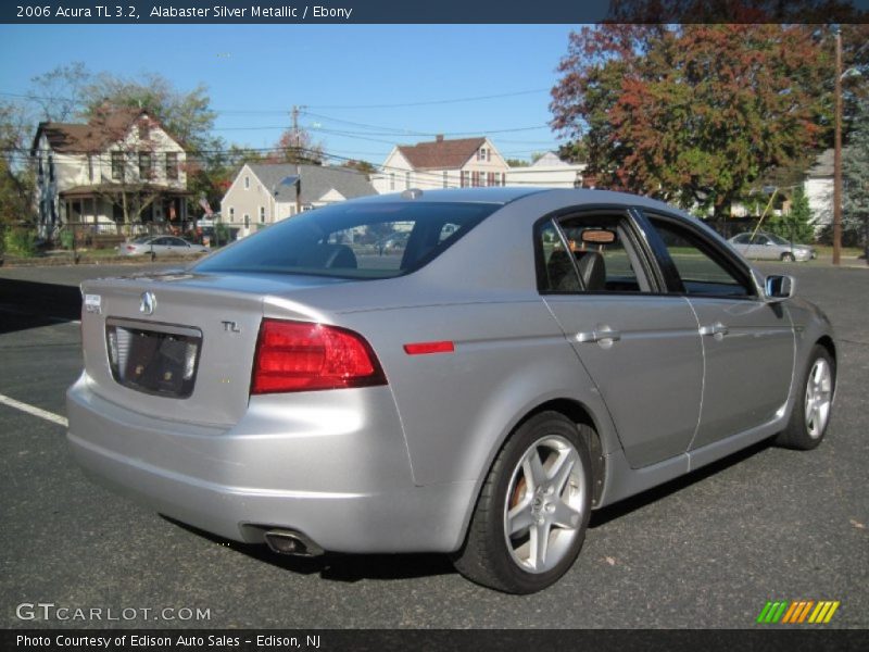 Alabaster Silver Metallic / Ebony 2006 Acura TL 3.2