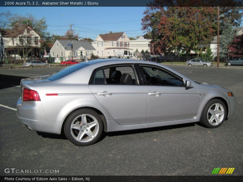 Alabaster Silver Metallic / Ebony 2006 Acura TL 3.2
