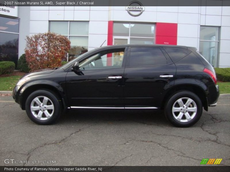 Super Black / Charcoal 2007 Nissan Murano SL AWD