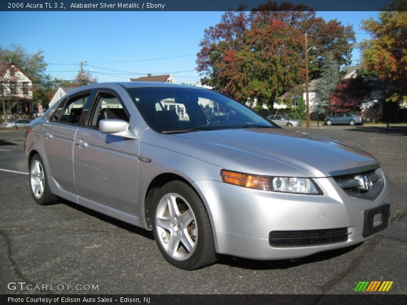 Alabaster Silver Metallic / Ebony 2006 Acura TL 3.2